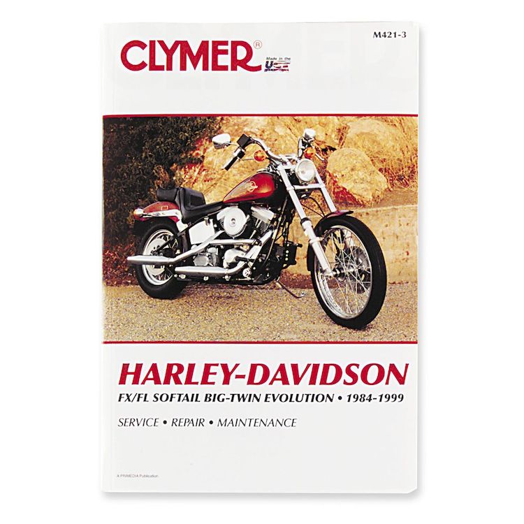 Clymer Manual Harley-Davidson FLS / FXS Evolution 1984-1999