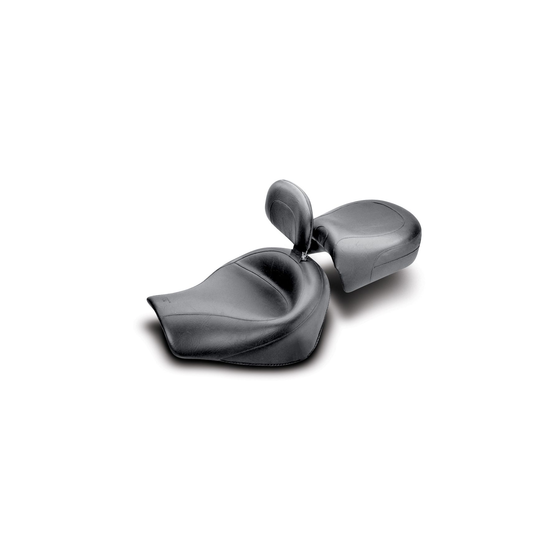 Mustang Seats Mustang Wide Touring Seat With Driver Backrest Honda Valkyrie 1997-2003 - $832.99 at J&P Cycles