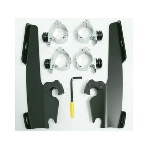 Memphis Shades Fats / Slim Trigger-Lock Mount Kit For Harley Softail 1988-2007