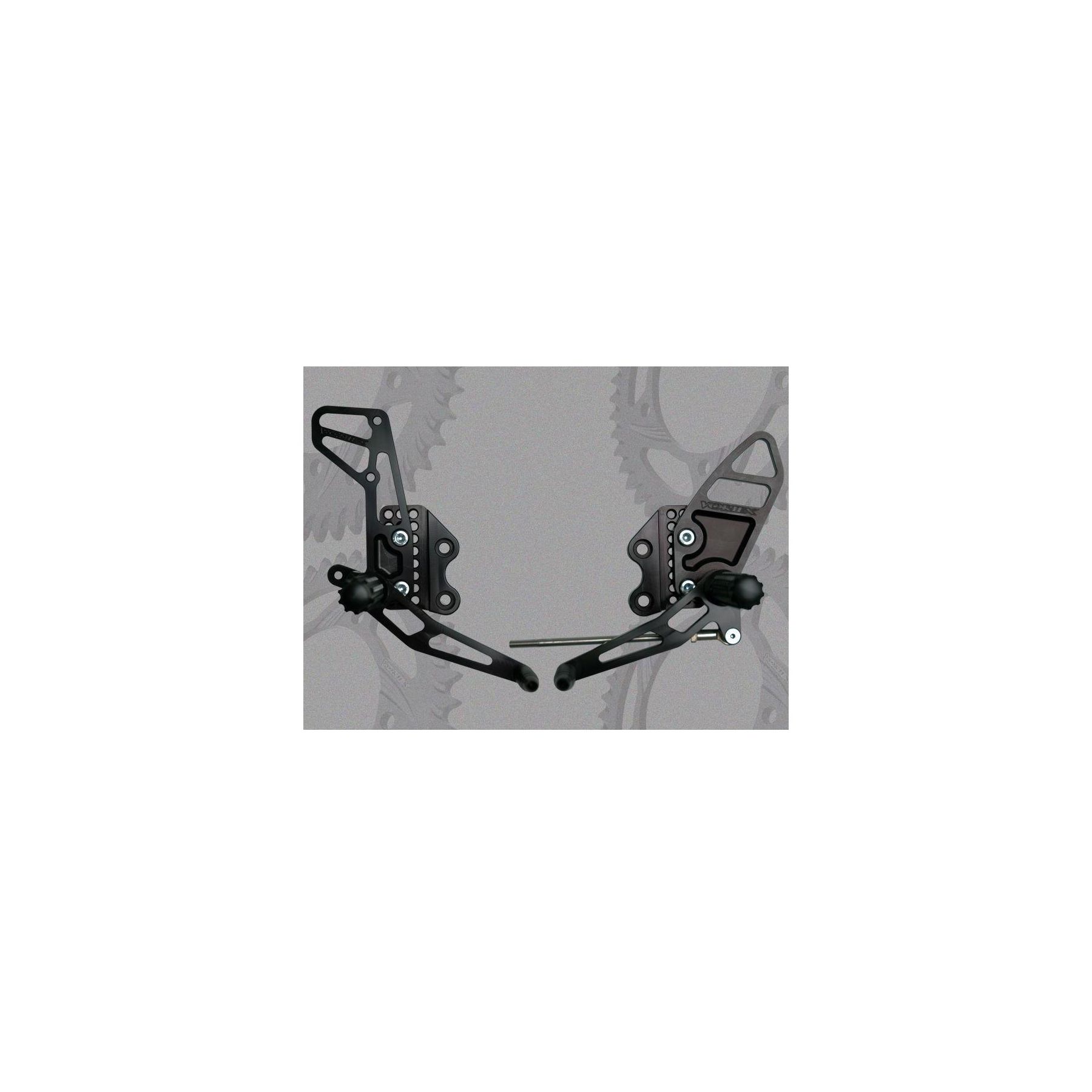 Vortex Racing Vortex Adjustable Rearsets Suzuki GSXR 1000 2005-2006 - $463.95 at J&P Cycles