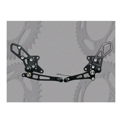 Vortex Adjustable Rearsets Kawasaki Ninja 300 / 250R