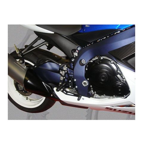 Vortex Adjustable Rearsets GSXR 600 / GSXR 750 2011-2025