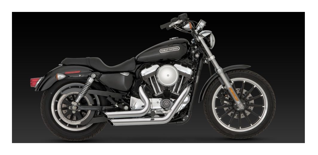 Vance & Hines Shortshots Staggered ブラック SHORTSHOTS STAGGERED - Vance & Hines