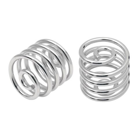 Drag Specialties Chrome Seat Springs