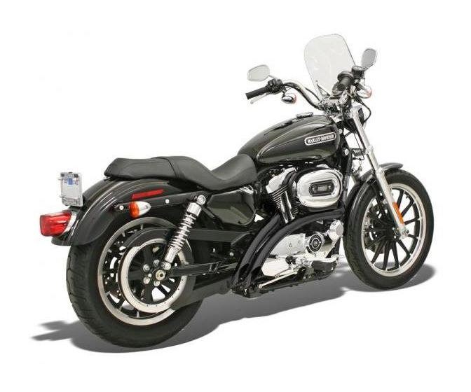 Bassani Radial Sweepers Exhaust For Harley Sportster 2007-2013