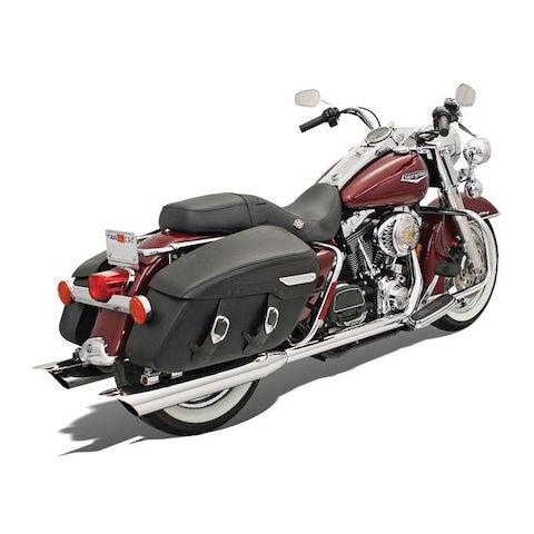 Bassani True Dual Headpipes For Harley Touring 1995-2008
