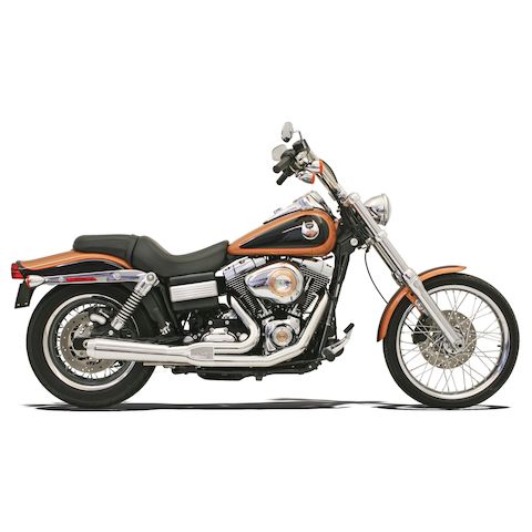 Bassani Road Rage 2-Into-1 Exhaust For Harley Dyna 2006-2017