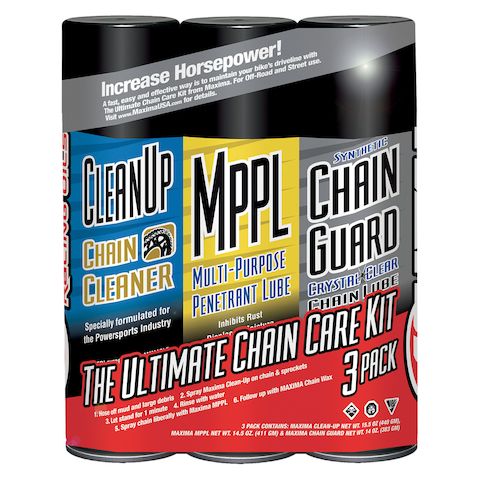Maxima Chain Care Kit With Synthetic Chain Guard 