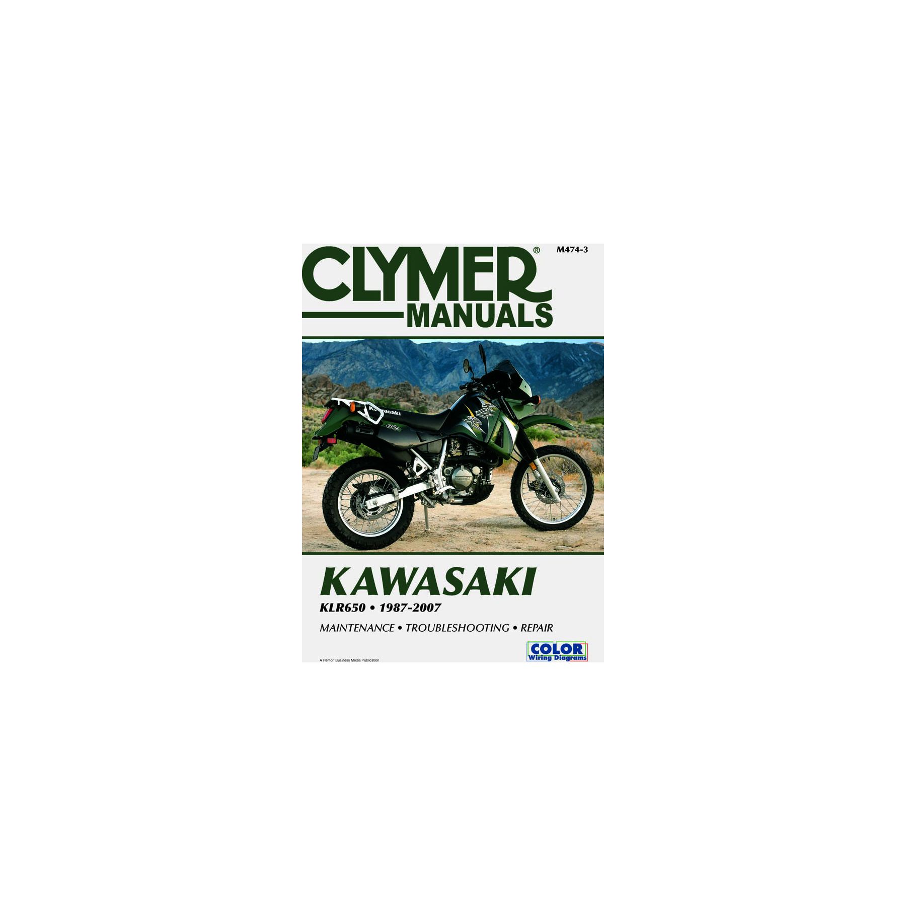 Clymer Manual Kawasaki KLR650 1987-2007