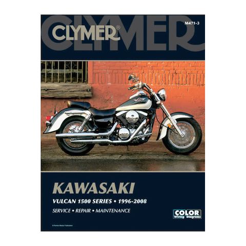 Clymer Manual Kawasaki Vulcan 1500 1996-2008