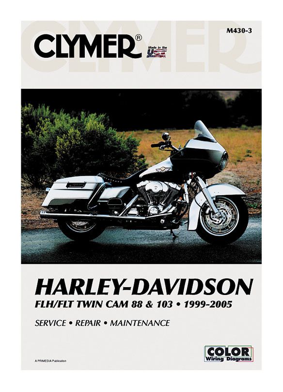 Clymer Manual Harley-Davidson FLH / FLT 1999-2005 | JPCycles.com