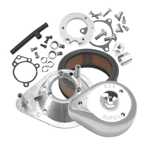S&S Cycle Teardrop Air Cleaner Kit For Harley EFI Tri-Glide And CVO 2008-2016