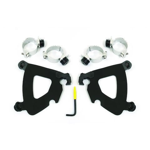 Memphis Shades Gauntlet Fairing Trigger-Lock Mount Kit For Harley Dyna 2006-2025