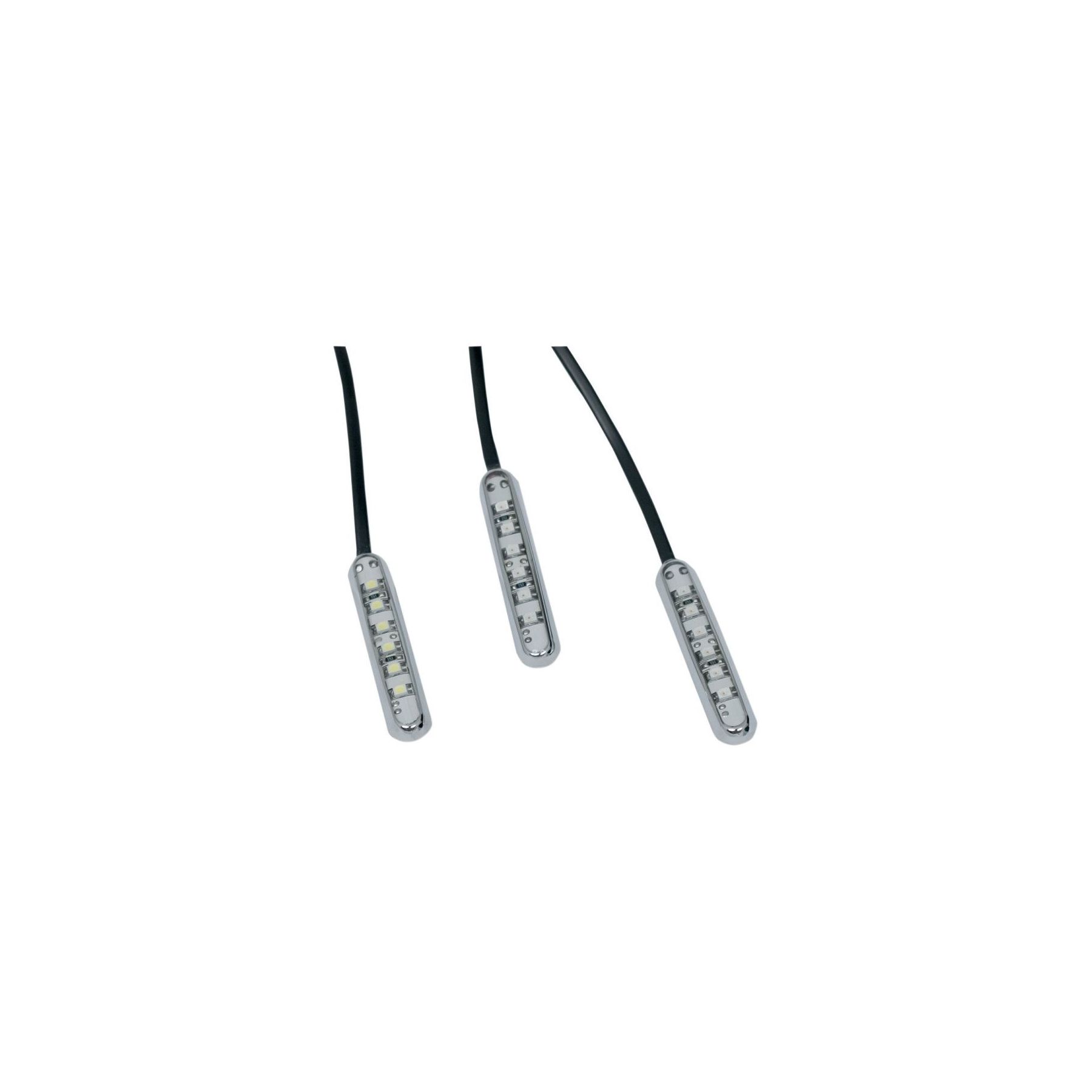 Custom Dynamics White Magic Spot LED Light Bar, Chrome