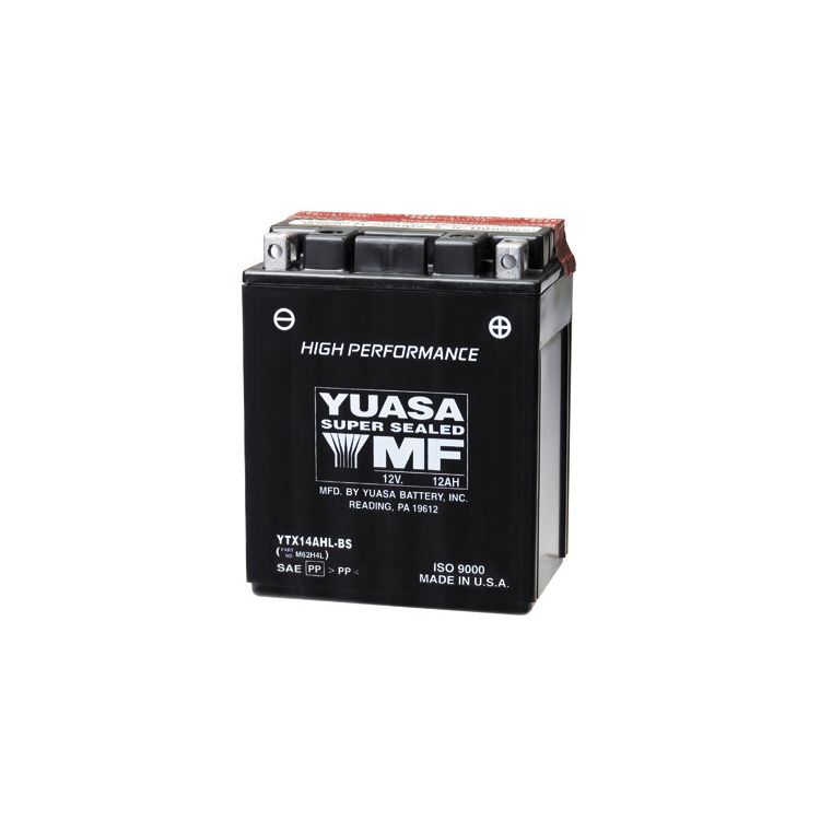Yuasa YTX14AHL-BS High Performance AGM Battery