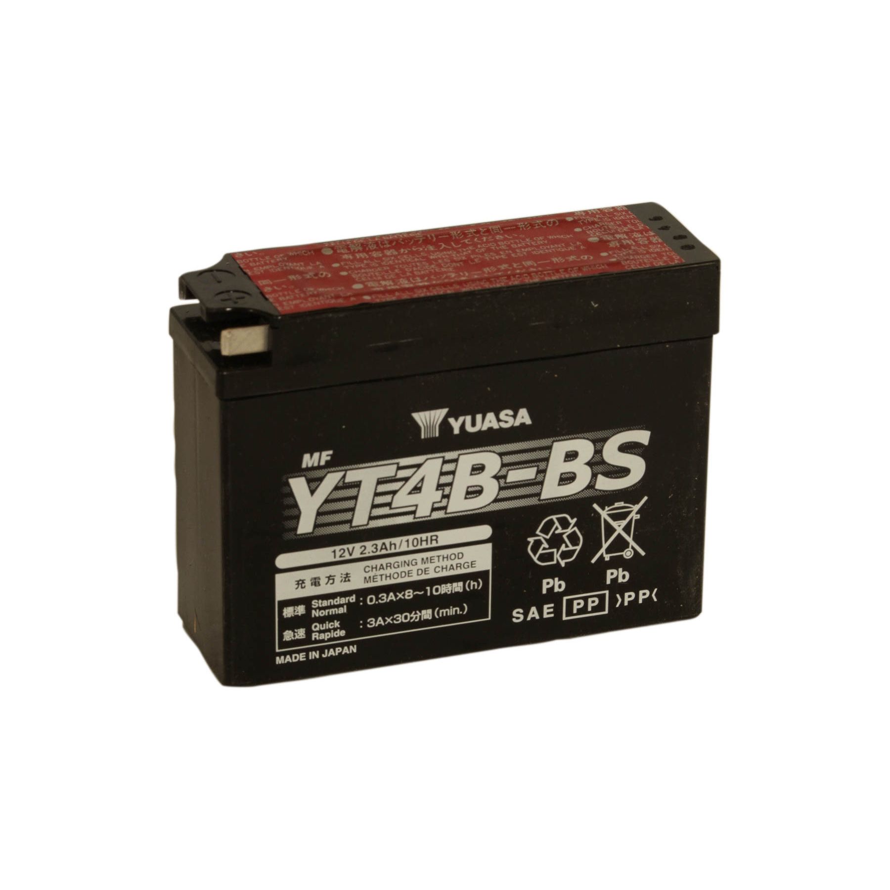 Yuasa YT4B-BS AGM Battery