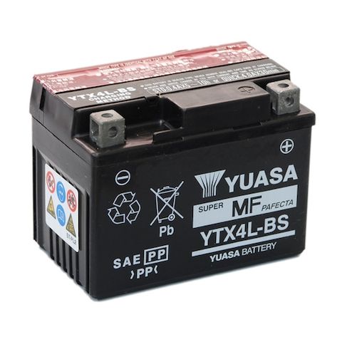 Yuasa YTX4L-BS AGM Battery 