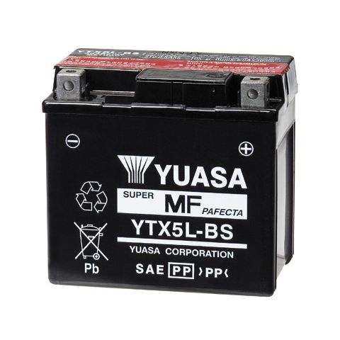 Yuasa YTX5L-BS AGM Battery 