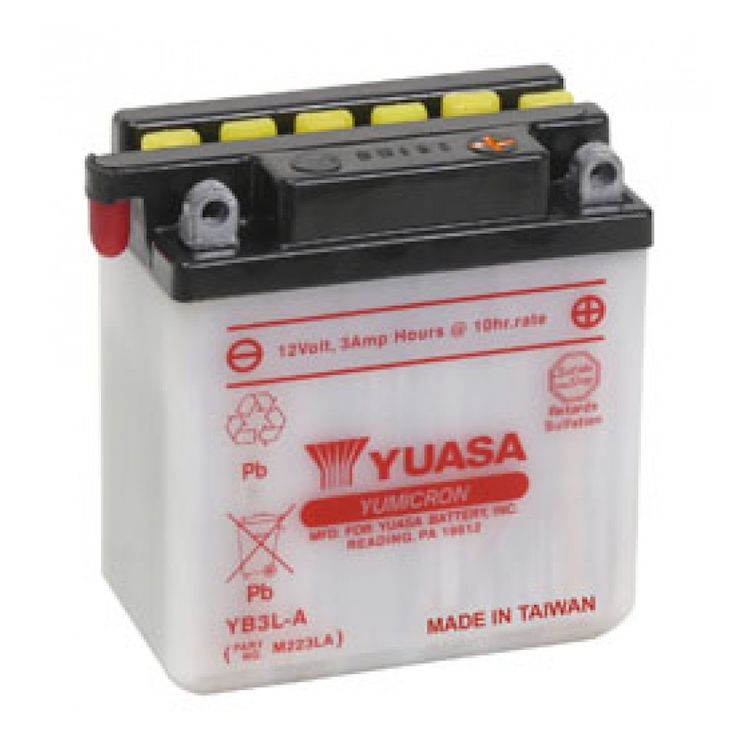 Yuasa YB3L-A Yumicron Conventional Battery