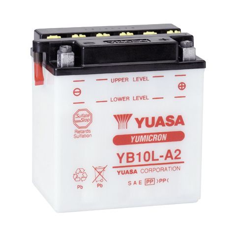 Yuasa YB10L-A2 Yumicron Conventional Battery