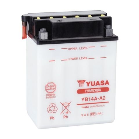 Yuasa YB14A-A2 Yumicron Conventional Battery