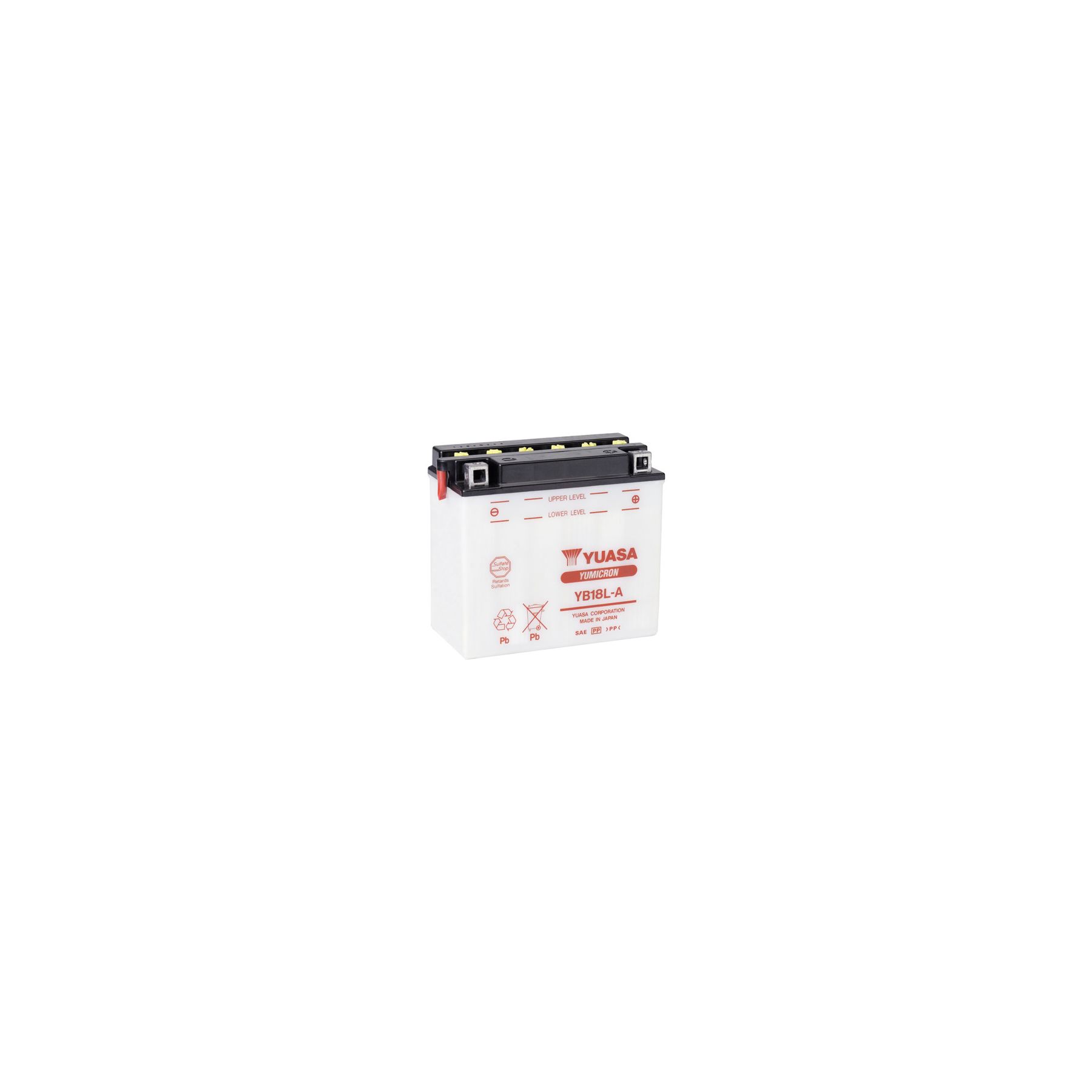 YUAM2218L Yuasa YB18L-A Yumicron Conventional Battery sku YUAM2218L