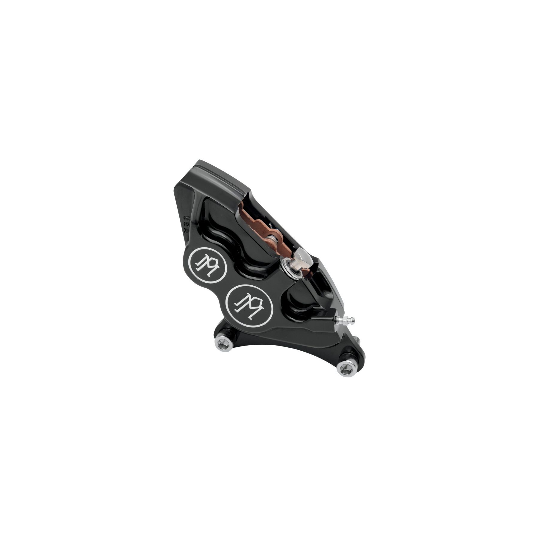 Performance Machine Performance Machine Four-Piston Differential-Bore Front Calipers For Harley 1984-1999 - $573.95 at J&P Cycles