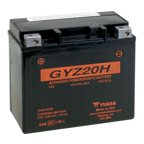 Yuasa GYZ Factory Activated AGM High Performance Battery