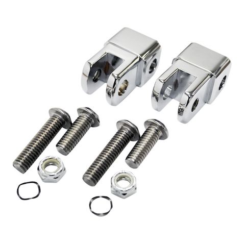 LA Choppers Early-Style Footpeg Mount Adapters For Harley
