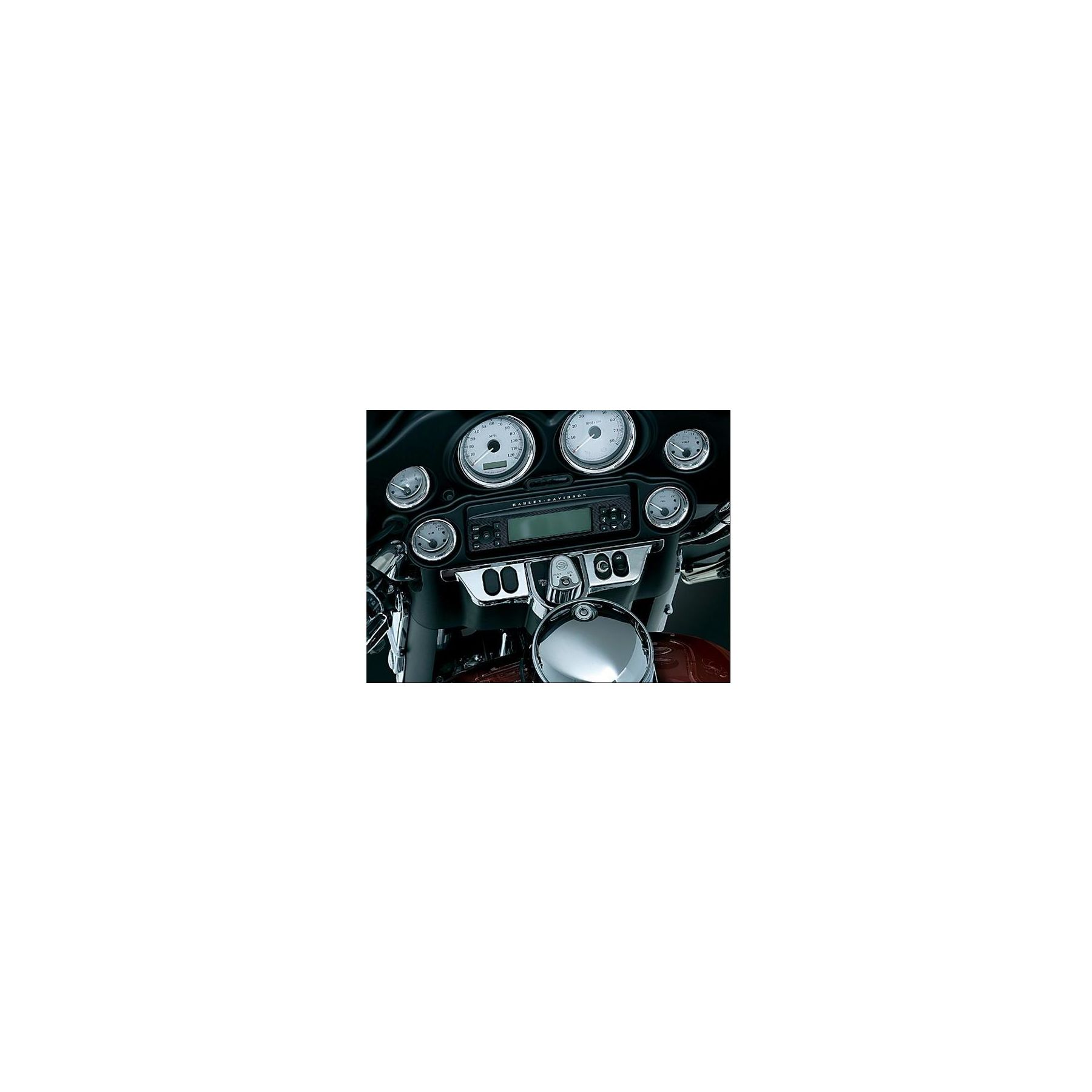 Kuryakyn Kuryakyn Switch Panel Cover Accent For Harley Touring / Trike 1996-2013 - $63.99 at J&P Cycles