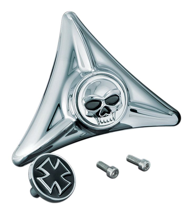 フット Kuryakyn License Plate Mounting Hole Cover For Harley | JPCycles.com