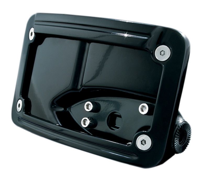 Set: Side Mount License Plate Holder M For Harley Sportster 04-20 Headlight Grill Cover Harley Sportster 04-20 In - View #2