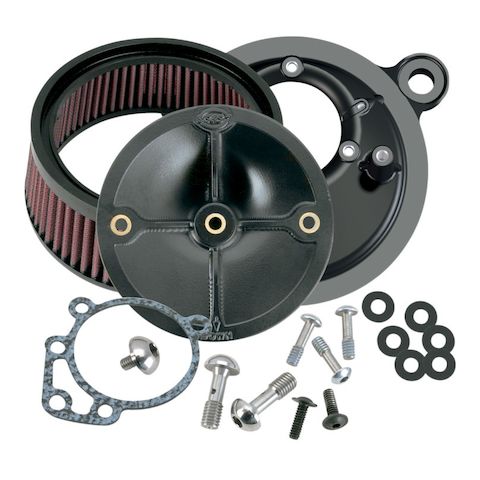 S&S Cycle Stealth Air Cleaner Kit For Harley Tri-Glide And CVO 2008-2016