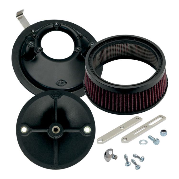 S&S Cycle Stealth Air Cleaner Kit For Harley Evo With Super E / G 1984-1992