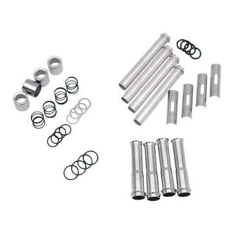 Drag Specialties Pushrod Tube Cover Kit For Harley Twin Cam 1999-2017