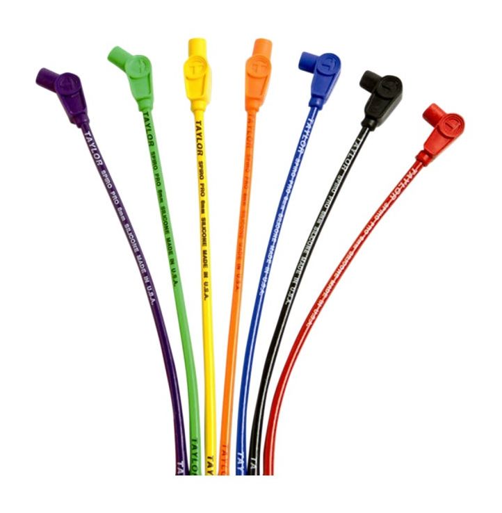 Sumax 8mm BuildYourOwn Spark Plug Wires For Harley