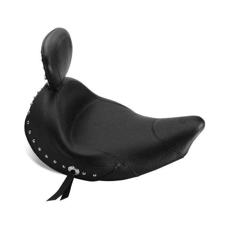 Solo Seat w/ Backrest Black