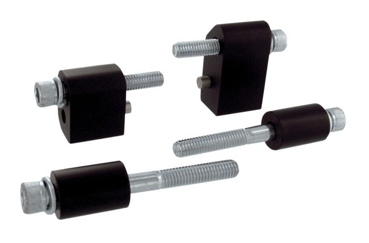 ACROPIX Motorcycle Floorboard Extenders - 1 Inch Extension For Harley Touring Models