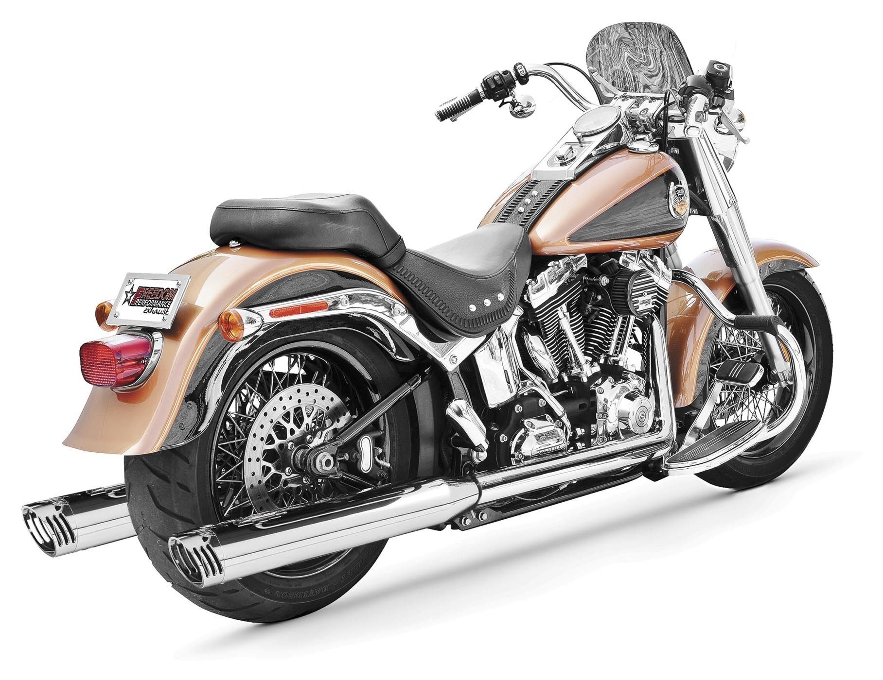 Freedom Performance Racing True Dual Exhaust For Harley Softail