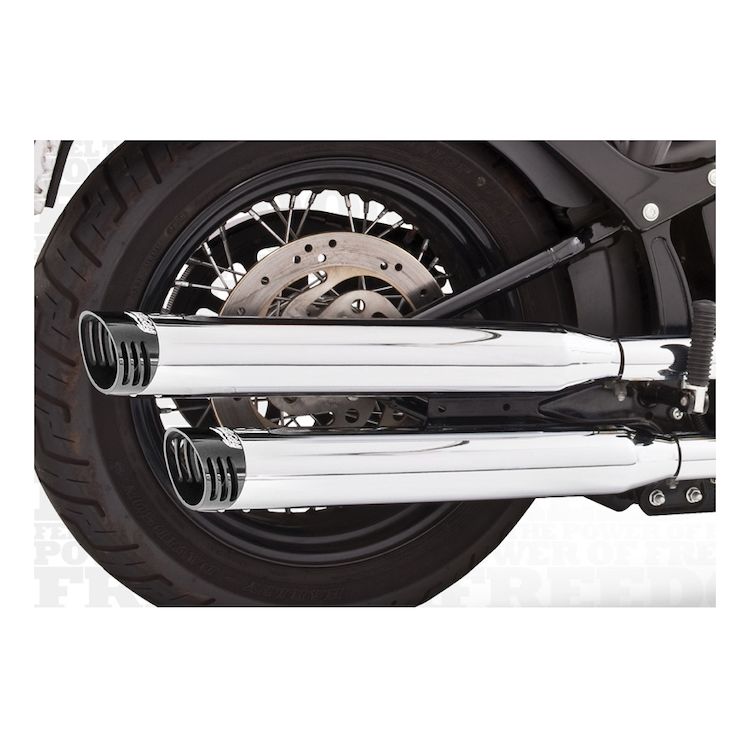 Freedom Performance Racing Mufflers For Harley Softail Deluxe / Cross Bones 2007-2017