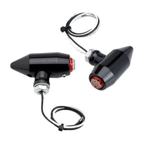 Joker Machine Vega LED Bullet Turn Signals For Harley