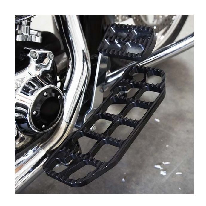 Joker Machine Serrated Floorboards For Harley FL 1984-2025