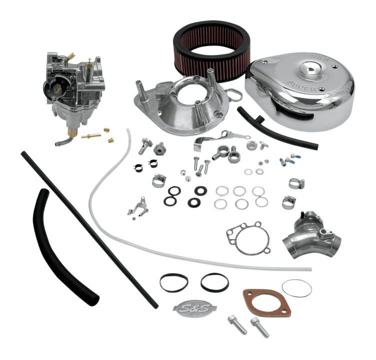 S&S Cycle Super E Carburetor Kit For Harley | JPCycles.com