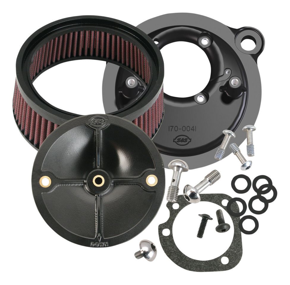 S&S Cycle Stealth Air Cleaner Kit For Harley CV Sportster