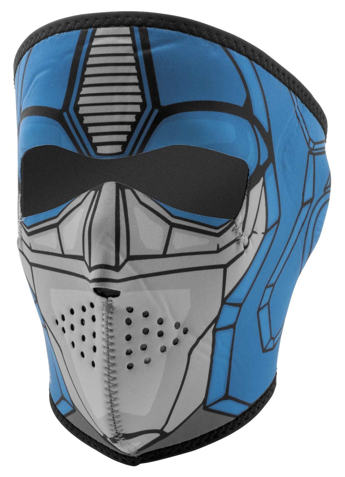 Mask　SBD ZANheadgear® - Skull Neoprene Full-Face Mask - MOTORCYCLEiD.com