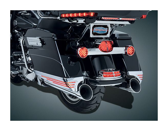 Kuryakyn LED Saddlebag Extensions For Harley Touring 2014-2025