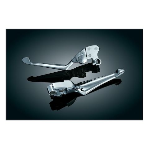 Kuryakyn Boss Blades Brake And Adjustable Clutch Lever For Harley