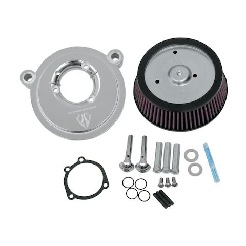 Arlen Ness Naked Stage 1 Big Sucker Air Cleaner For Harley Twin Cam 1999-2015