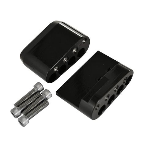 LA Choppers Short Passenger Floorboard Relocation Kit For Harley Touring 2010-2025