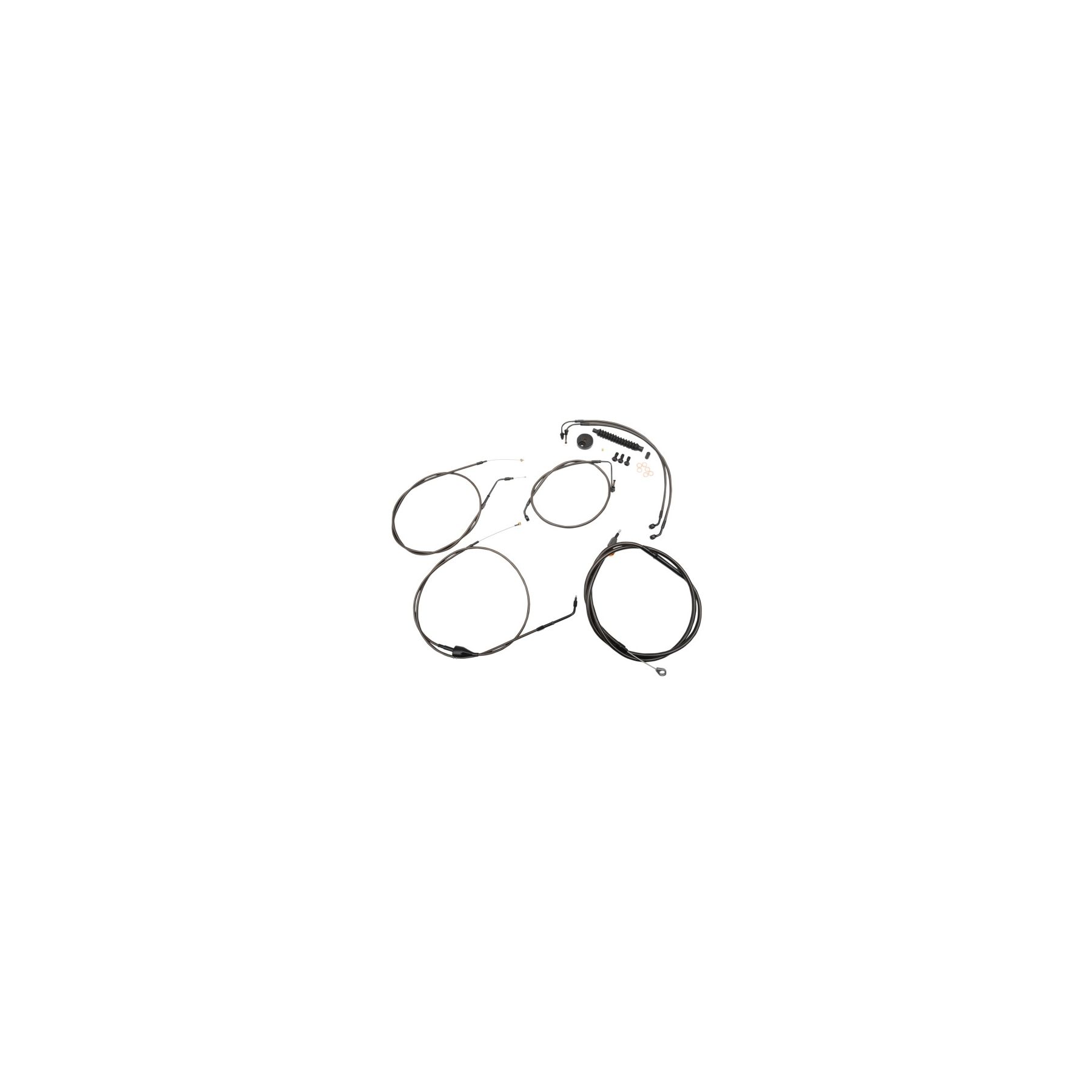 LA Choppers LA Choppers Handlebar Cable And Brake Line Kit For Harley Road King / Glide 1996-2007 - $644.99 at RevZilla
